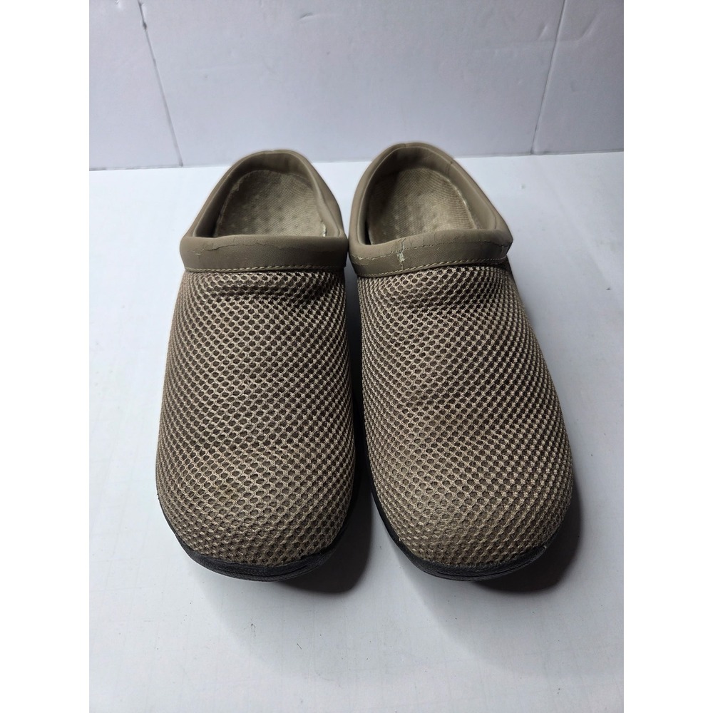 Merrell Encore Breeze Taupe Mesh Slip On Clogs‎ Womens Size 8 J63320